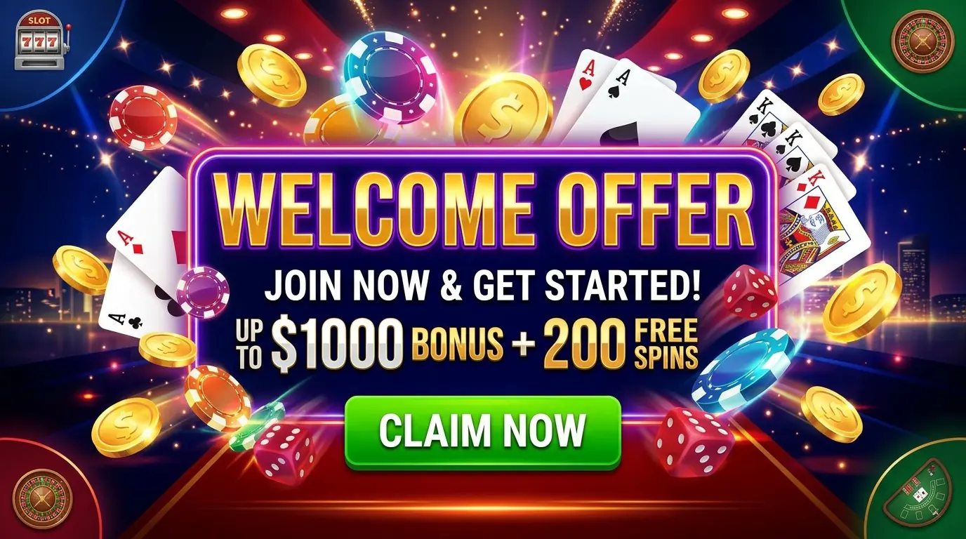 Welcome offer Instant casino